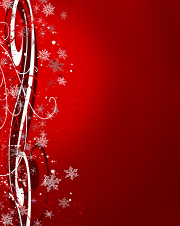 RedSnowFlakeSwirls
